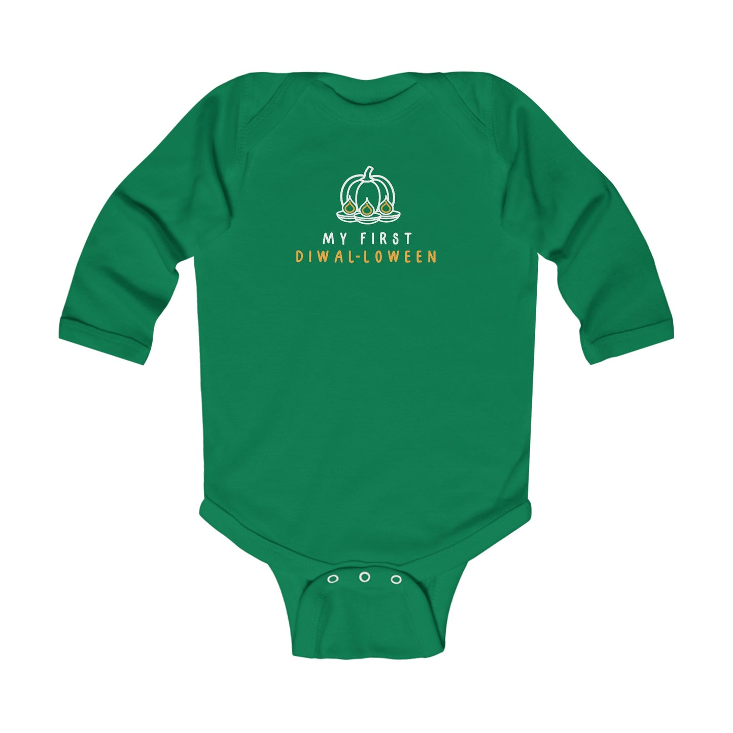 My First Diwal-loween | Long Sleeve Onesie