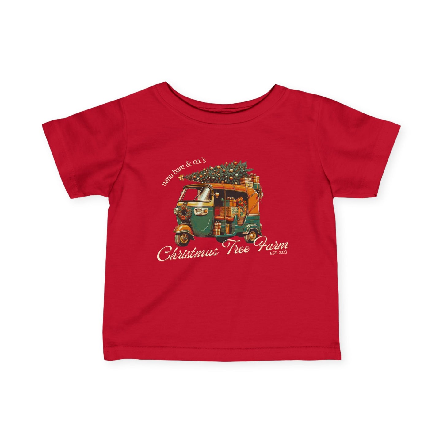 Rickshaw at the Tree Farm | Infant Tee