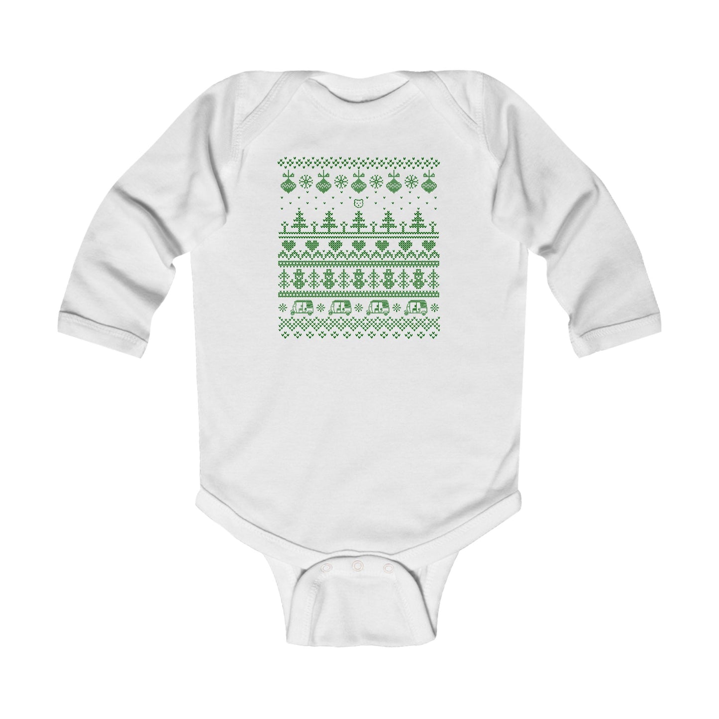 Holiday Things II Long Sleeve Onesie