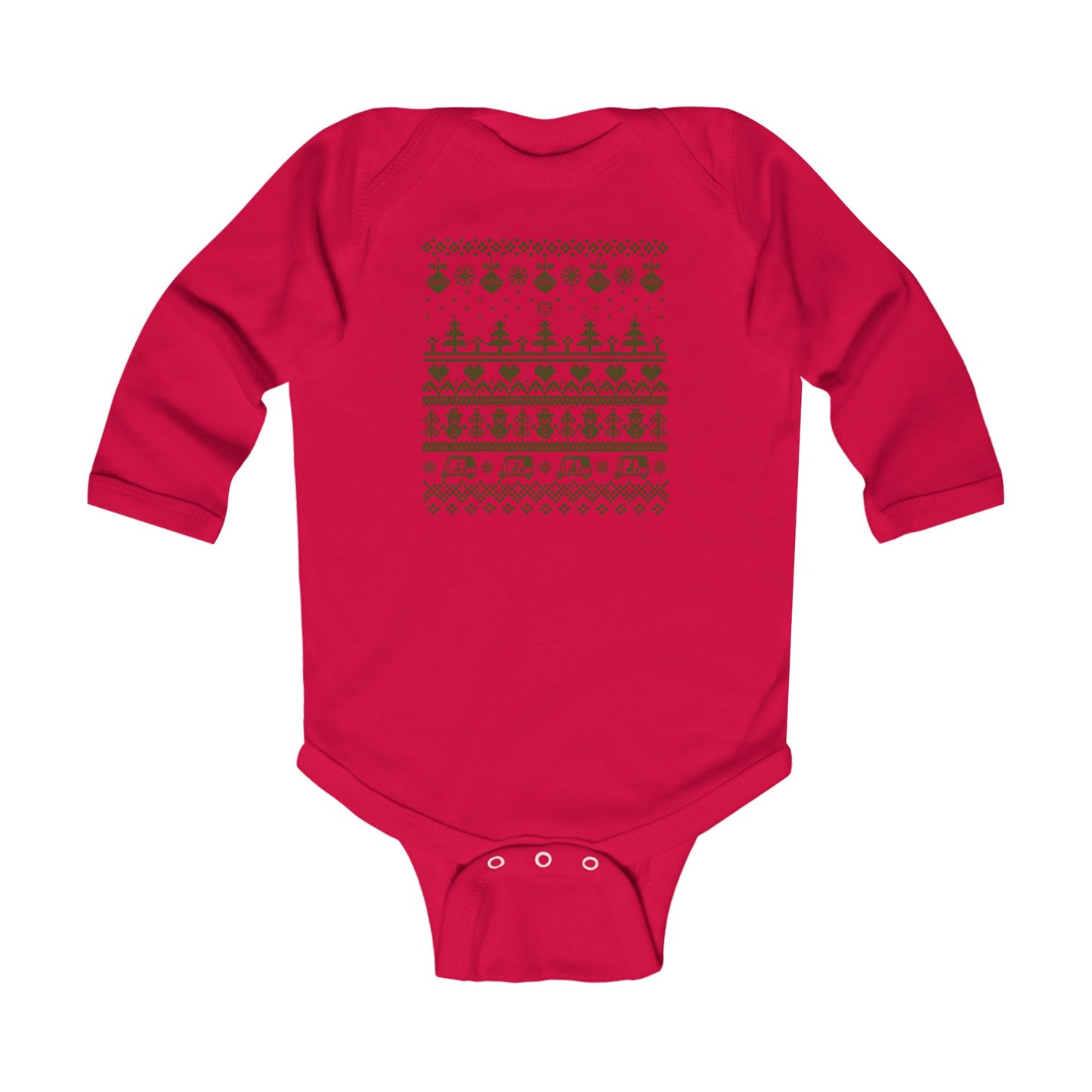 Holiday Things II Long Sleeve Onesie