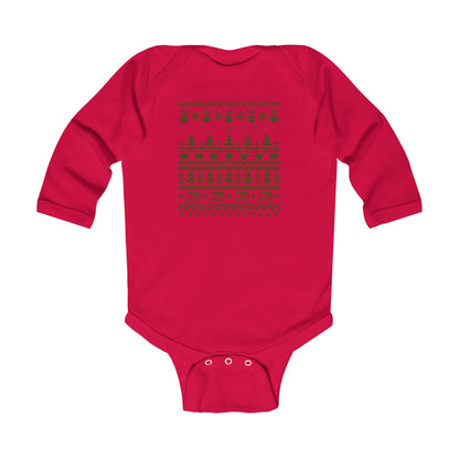 Holiday Things II Long Sleeve Onesie