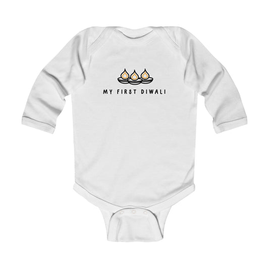 My First Diwali | Long Sleeve Onesie