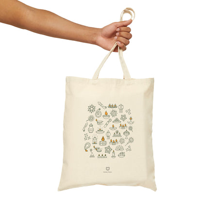 Diwali Diya | Canvas Tote Bag