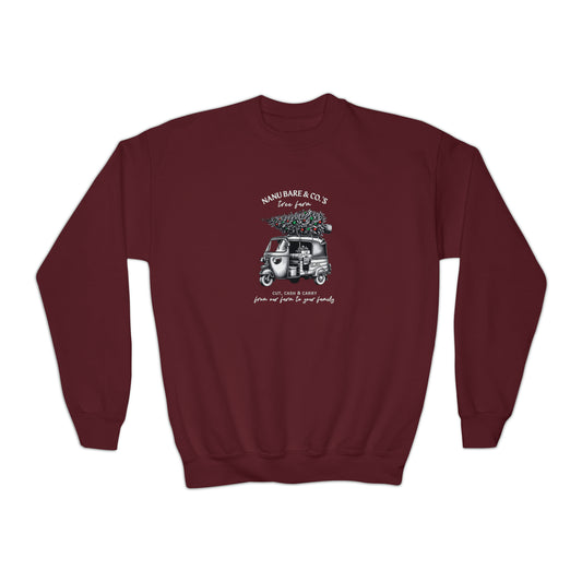 Rickshaw at the Tree Farm II | Youth Sweatshirt