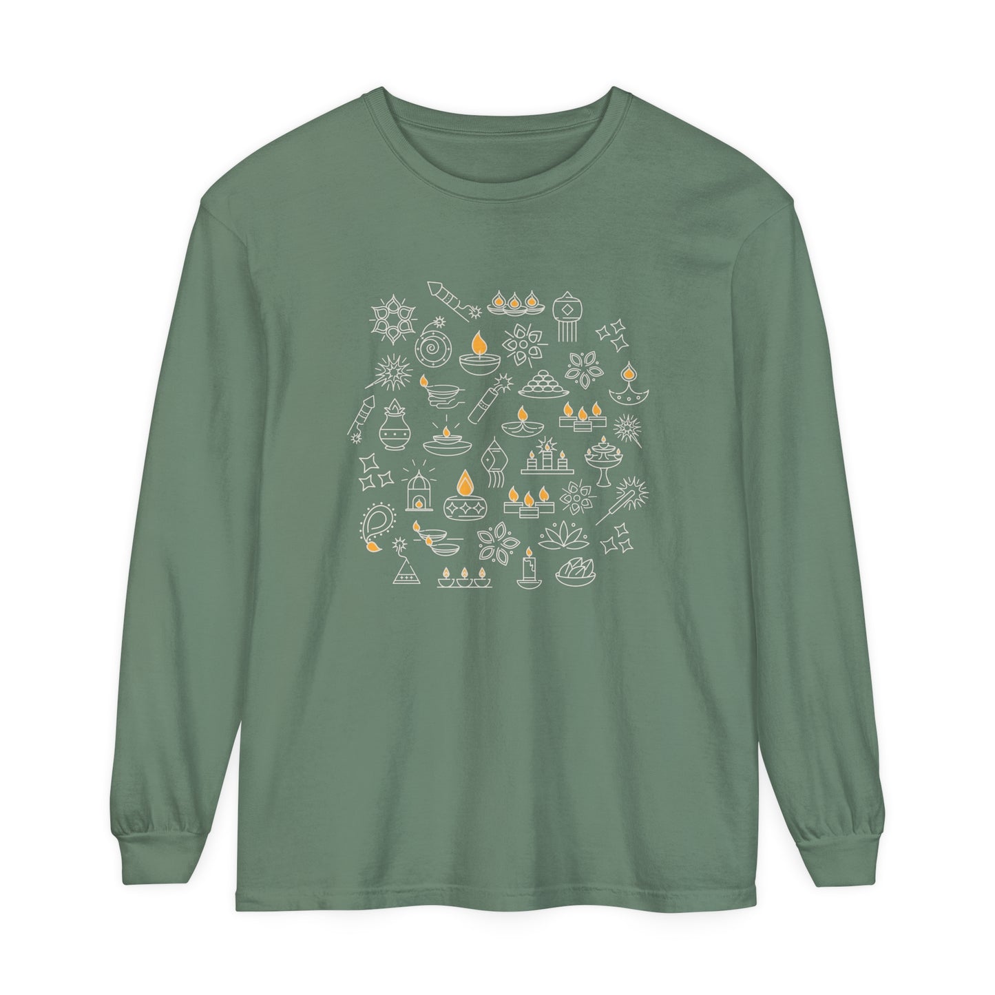 Diwali Diya | Adult Long Sleeve