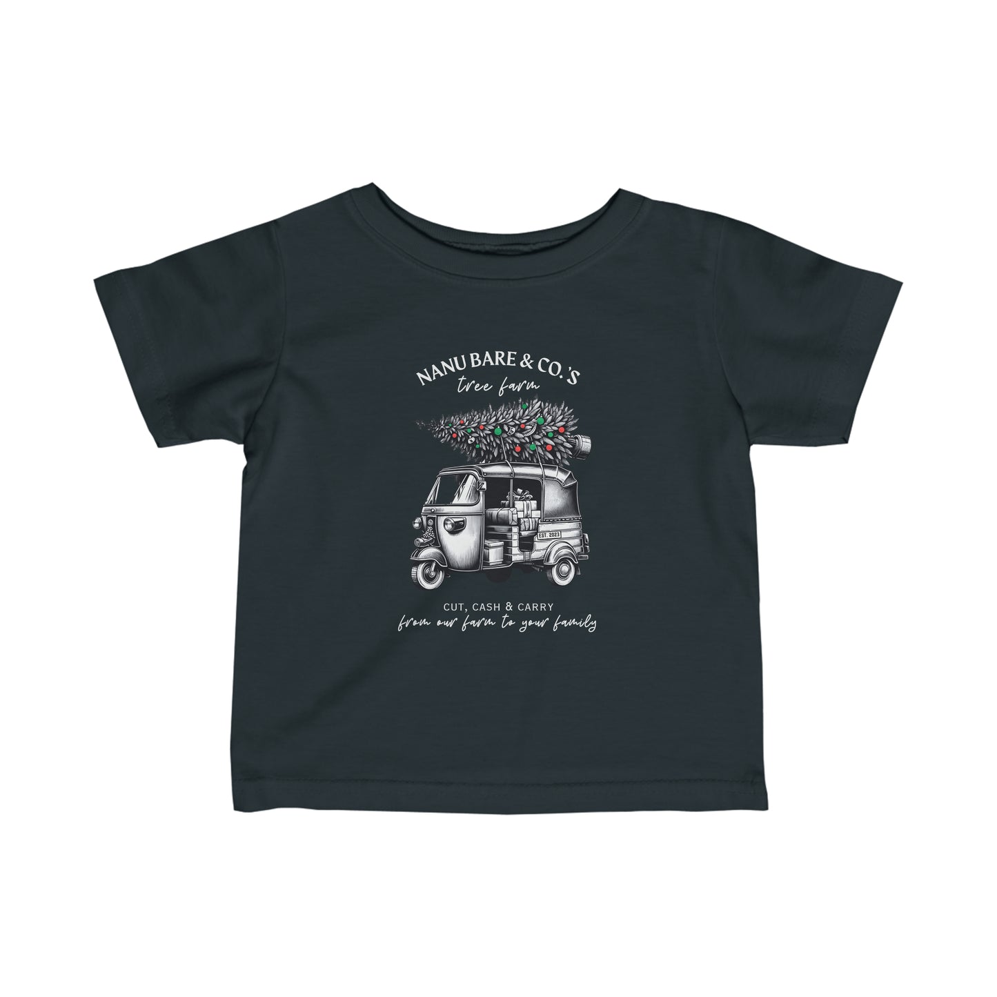 Rickshaw at the Tree Farm II | Infant Tee