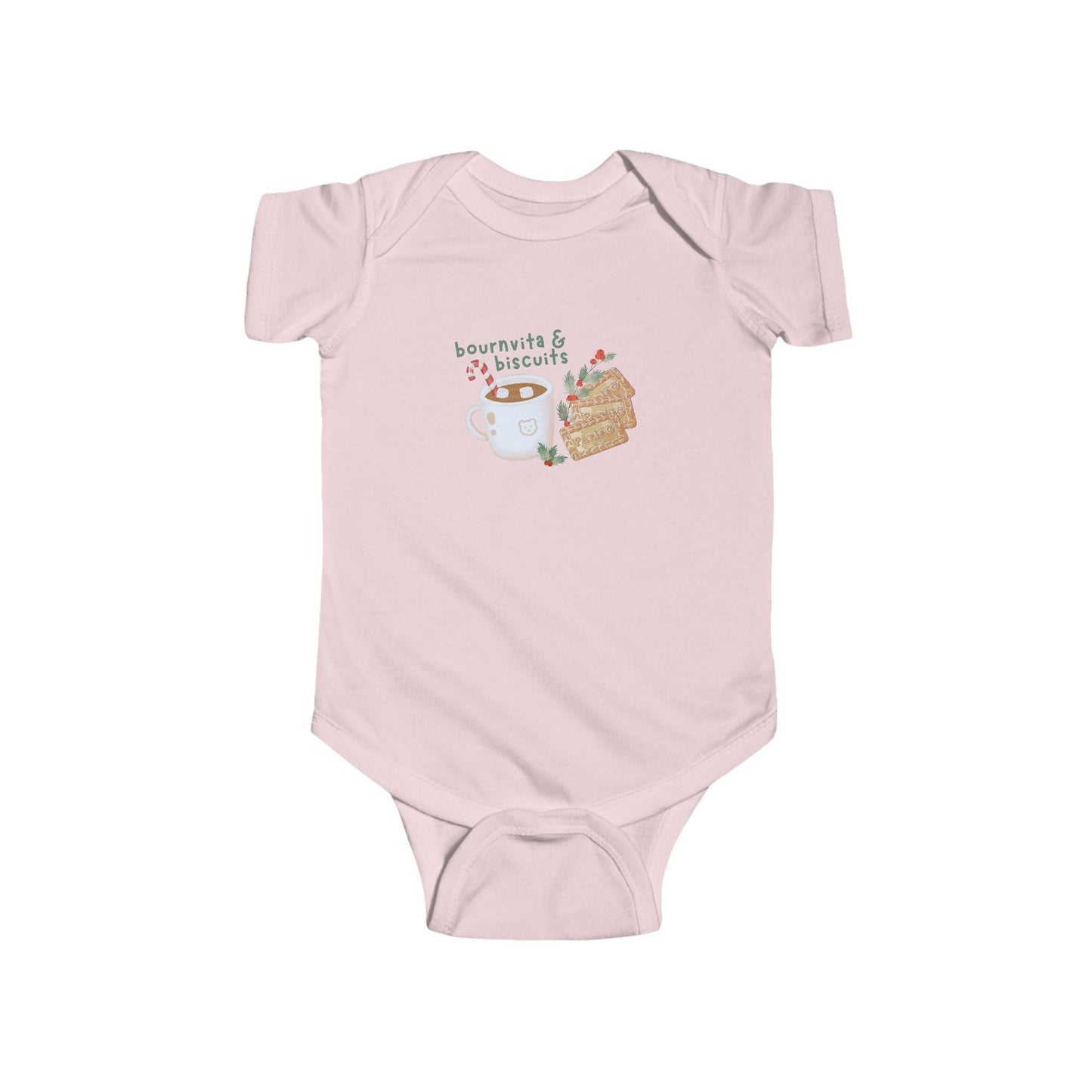 Bournvita & Biscuits | Short Sleeve Onesie