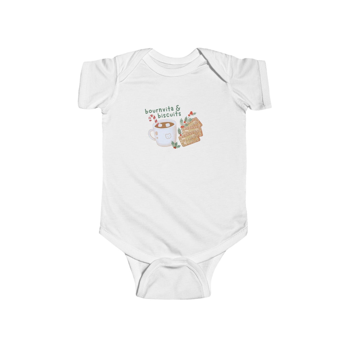 Bournvita & Biscuits | Short Sleeve Onesie