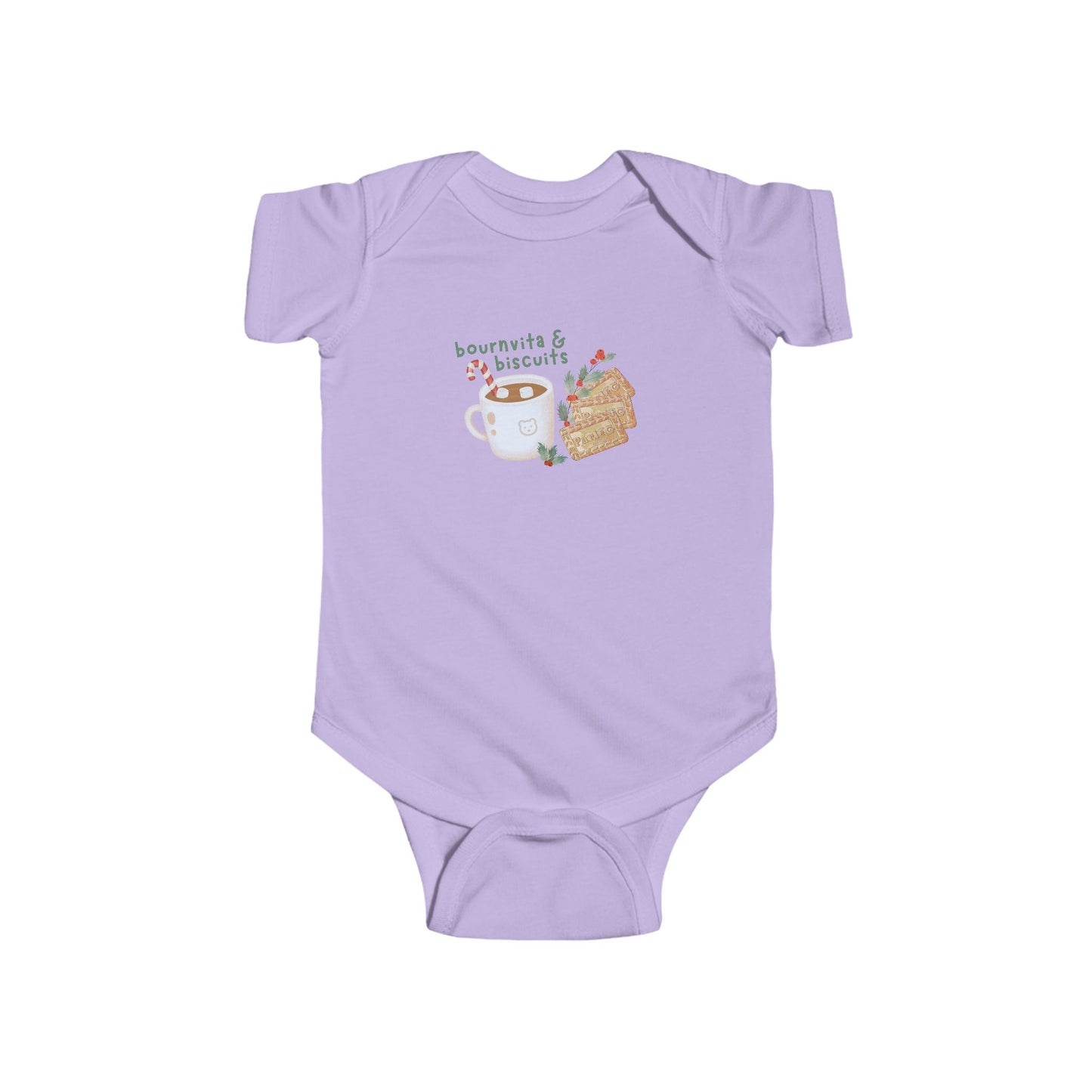 Bournvita & Biscuits | Short Sleeve Onesie