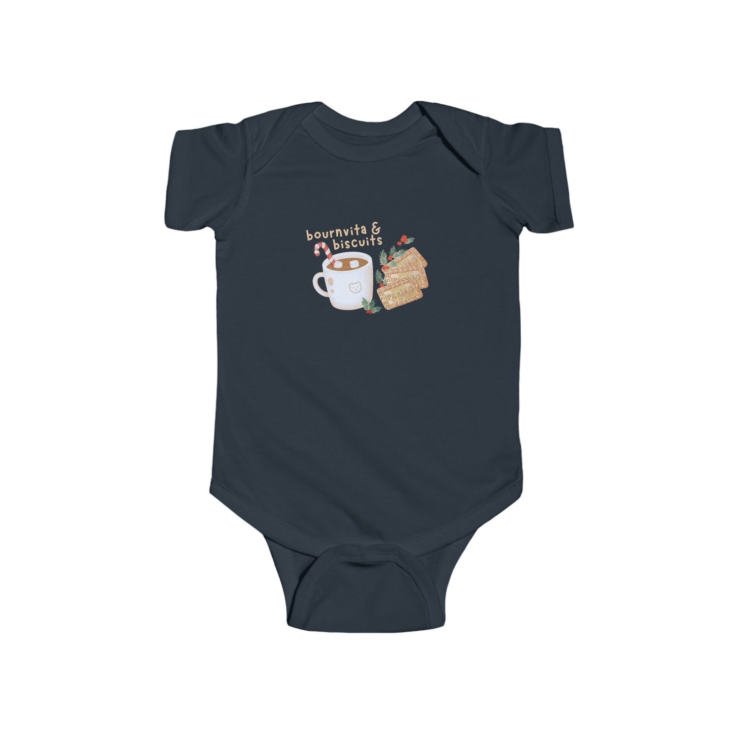 Bournvita & Biscuits | Short Sleeve Onesie