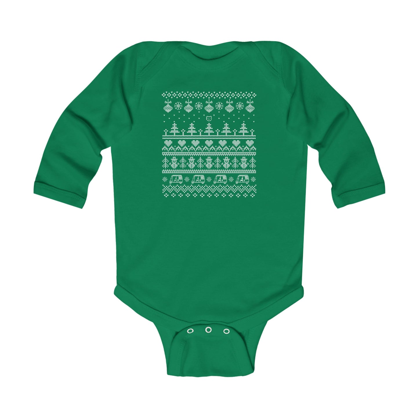 Holiday Things II Long Sleeve Onesie