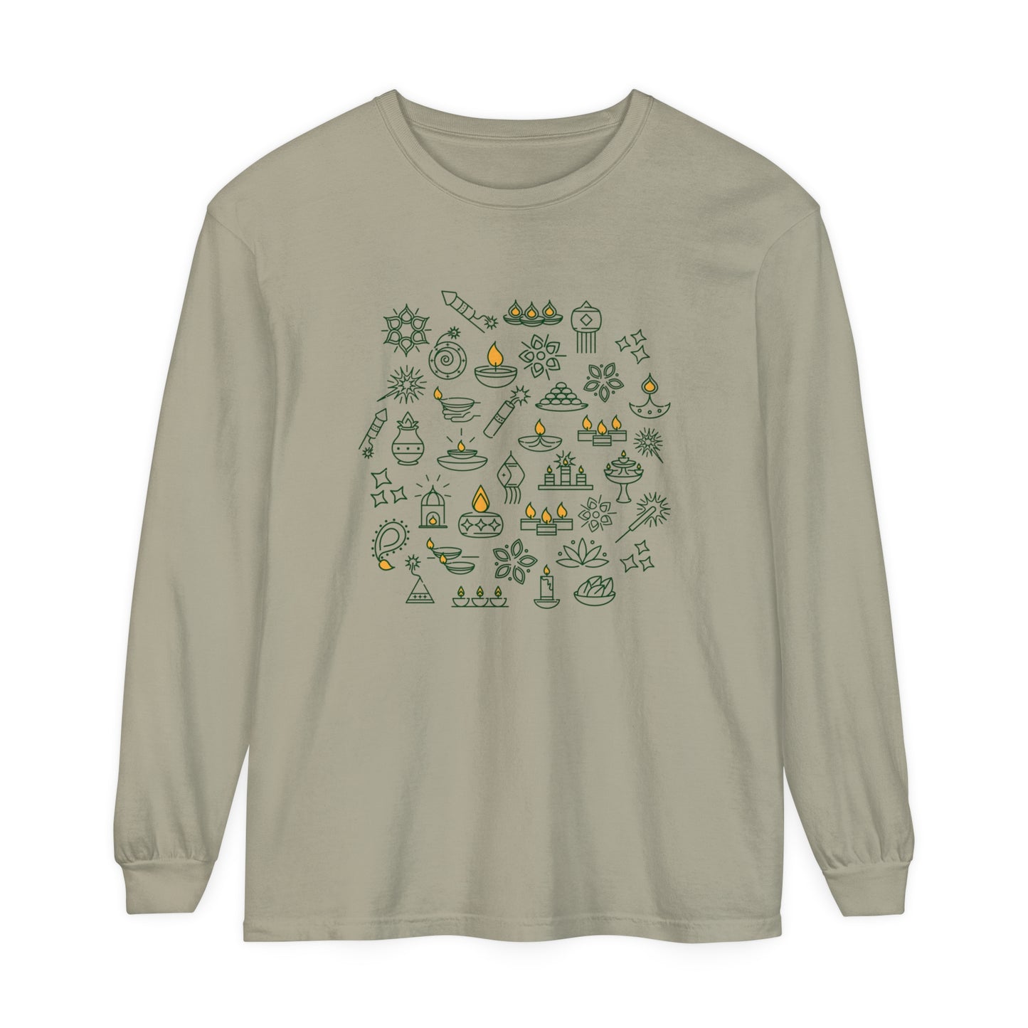 Diwali Diya | Adult Long Sleeve