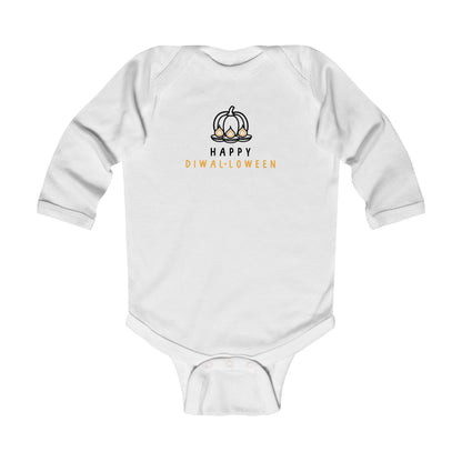 Happy Diwal-loween | Long Sleeve Onesie