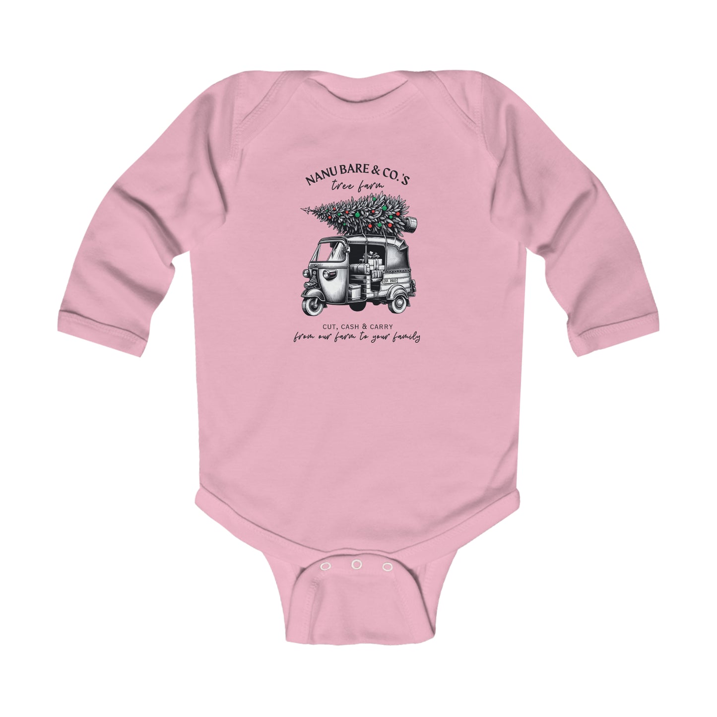 Rickshaw at the Tree Farm II | Infant Onesie