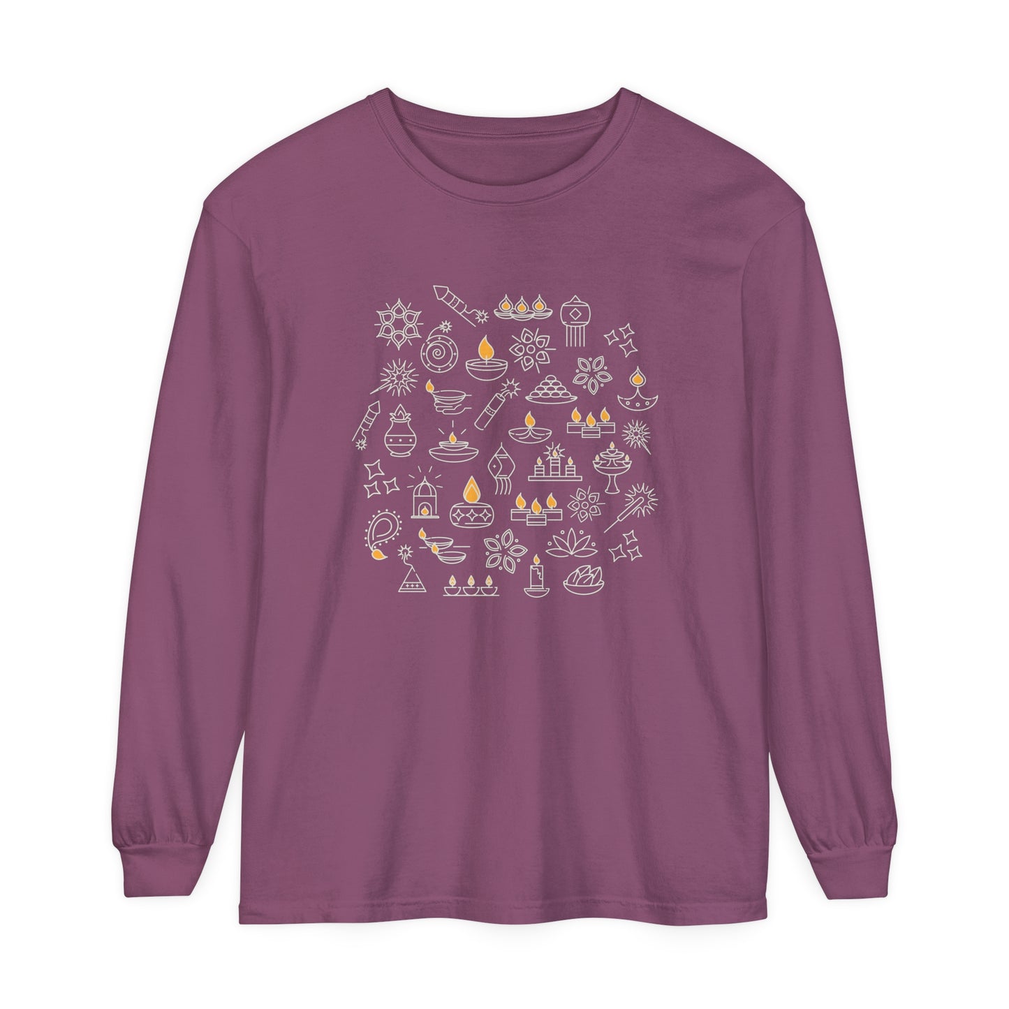 Diwali Diya | Adult Long Sleeve