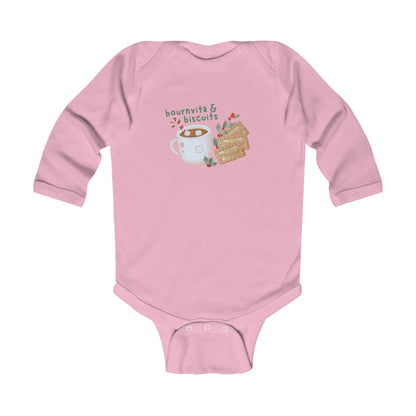 Bournvita & Biscuits | Long Sleeve Onesie