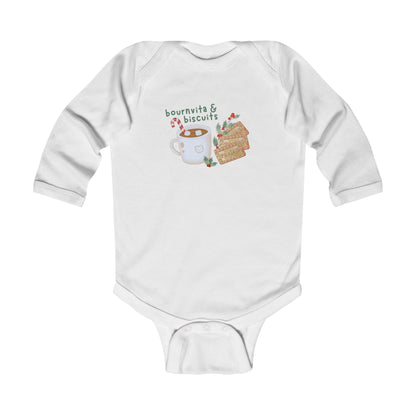 Bournvita & Biscuits | Long Sleeve Onesie