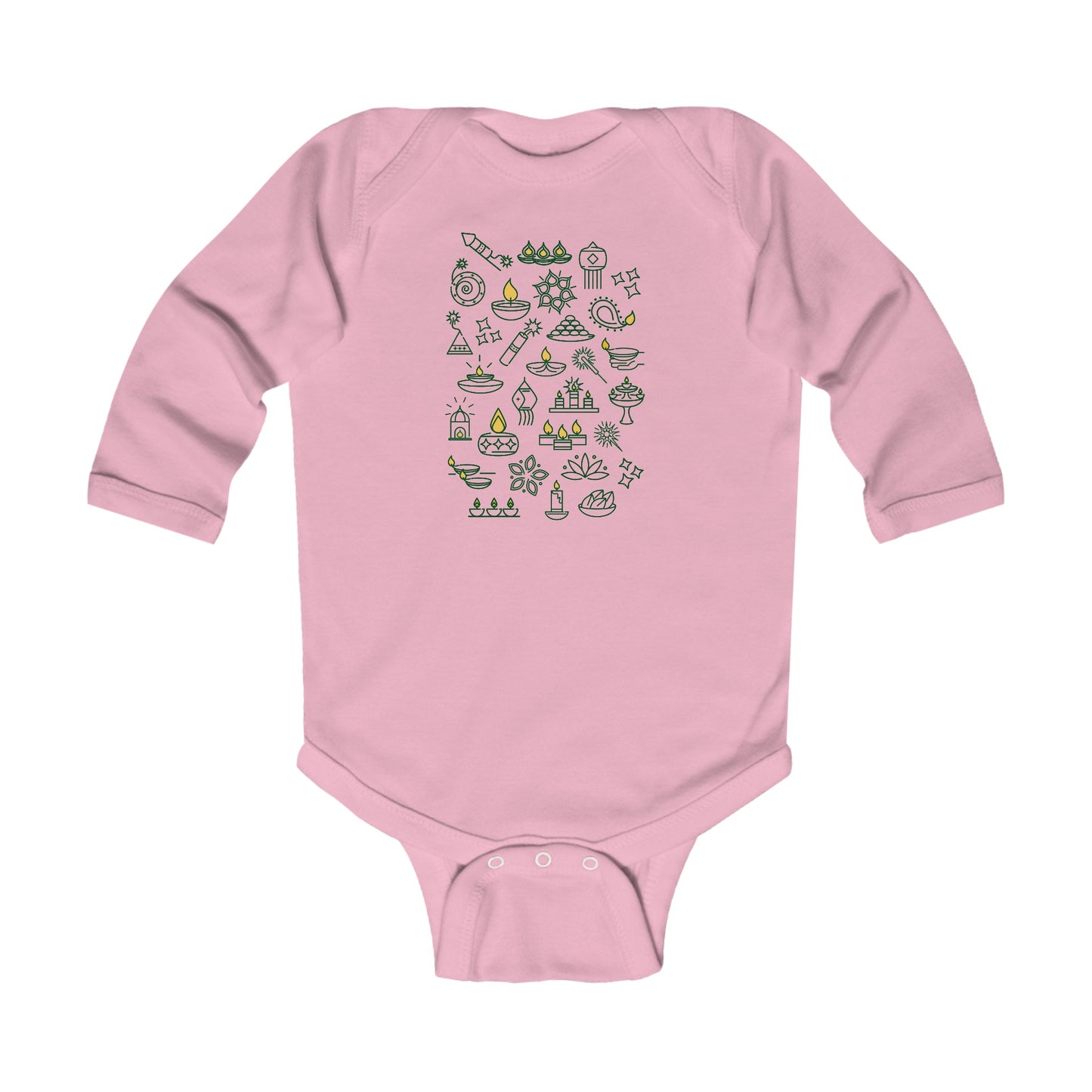 Diwali Diya | Long Sleeve Onesie