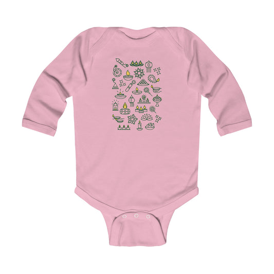 Diwali Diya | Long Sleeve Onesie