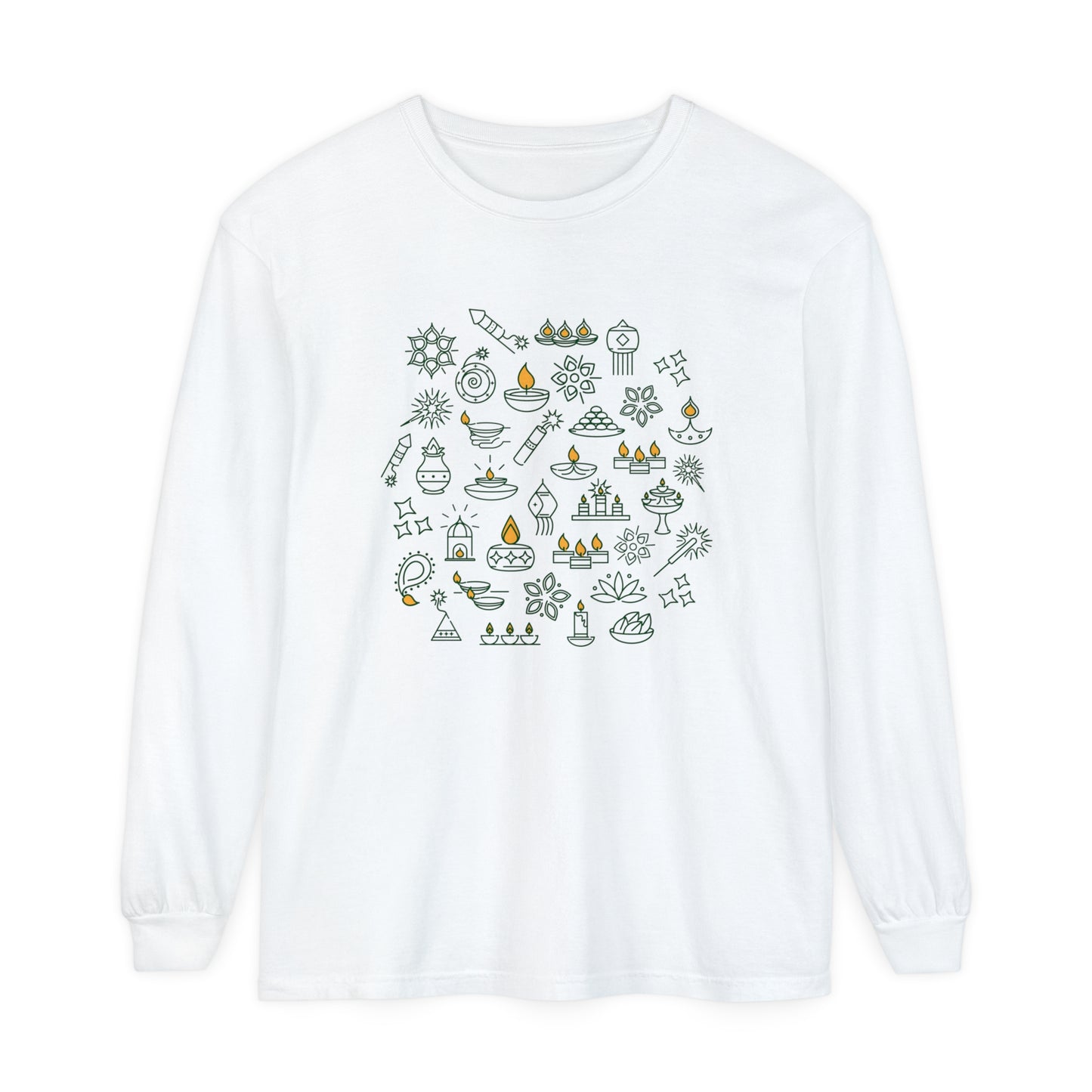 Diwali Diya | Adult Long Sleeve