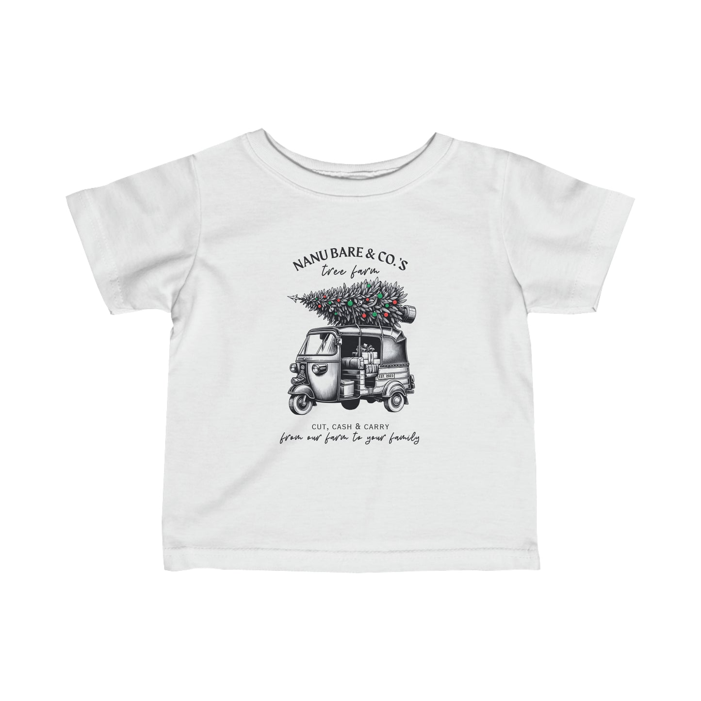 Rickshaw at the Tree Farm II | Infant Tee