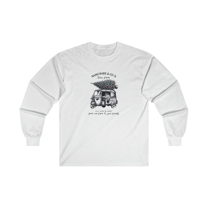 Rickshaw at the Tree Farm II | Adult Long Sleeve