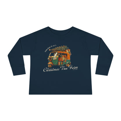 Rickshaw at the Tree Farm | Toddler Long Sleeve