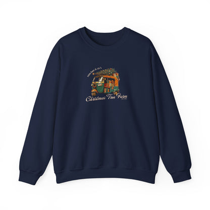 Rickshaw at the Tree Farm | Adult Sweatshirt