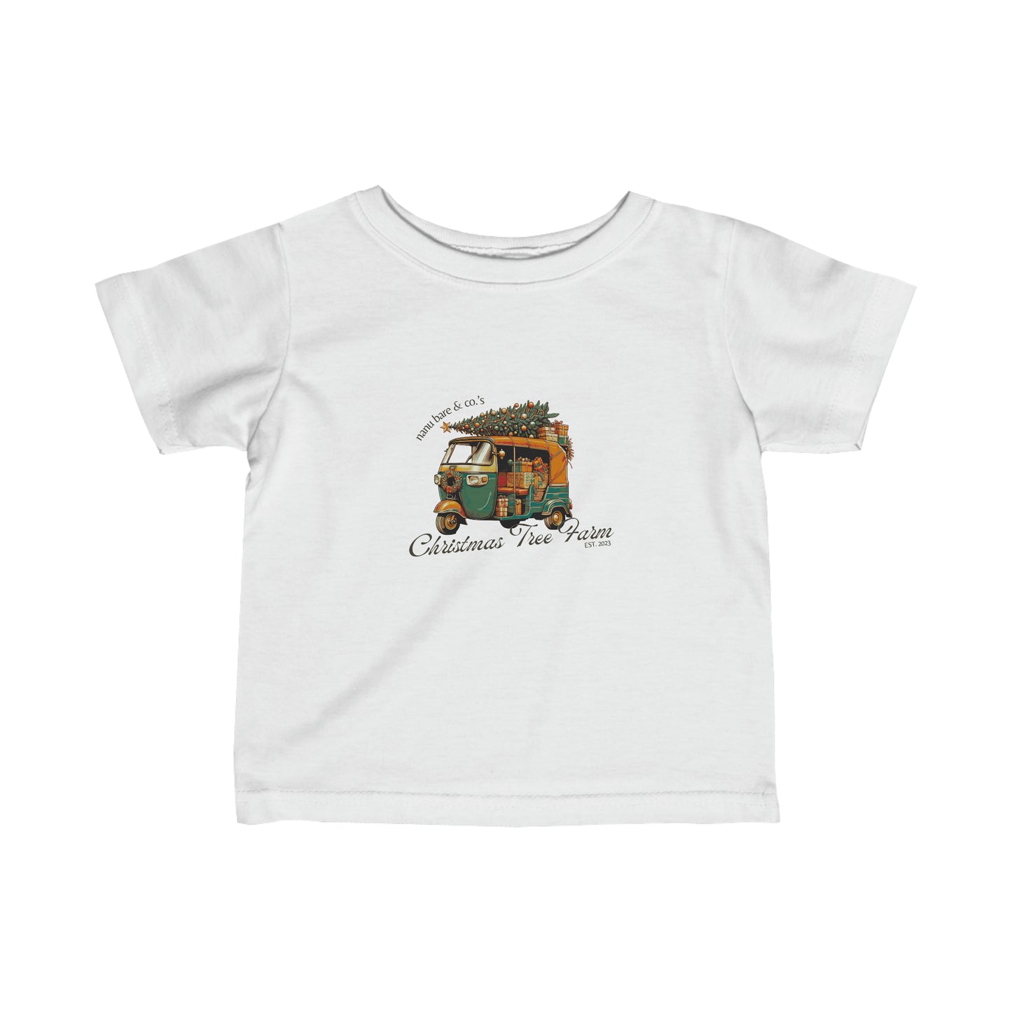 Rickshaw at the Tree Farm | Infant Tee