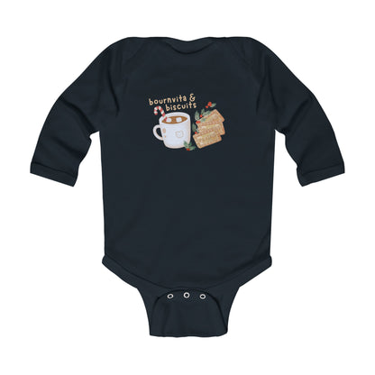 Bournvita & Biscuits | Long Sleeve Onesie