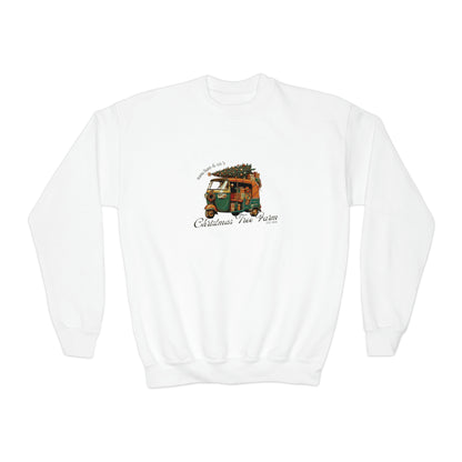 Rickshaw at the Tree Farm | Youth Sweatshirt