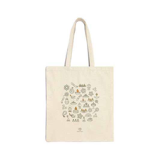 Diwali Diya | Canvas Tote Bag