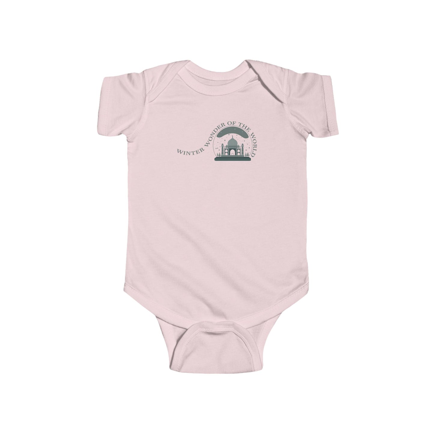 Winter Wonder I Short Sleeve Onesie