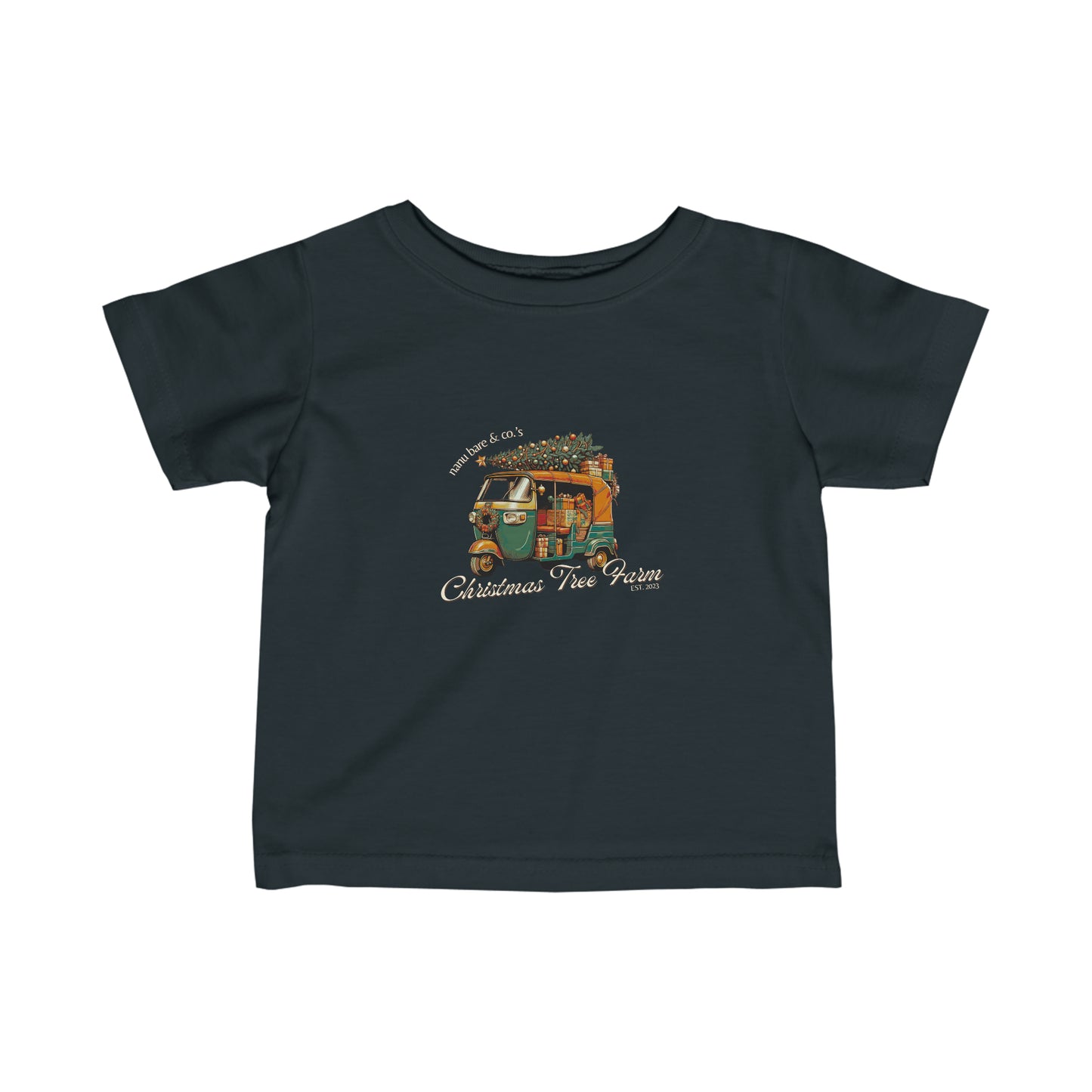 Rickshaw at the Tree Farm | Infant Tee