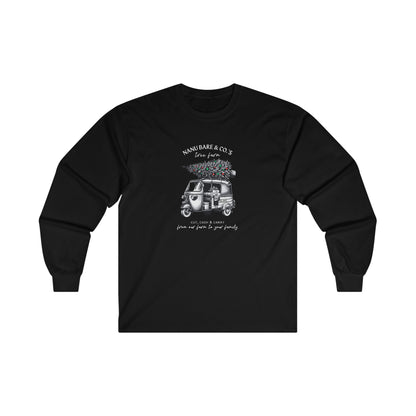 Rickshaw at the Tree Farm II | Adult Long Sleeve