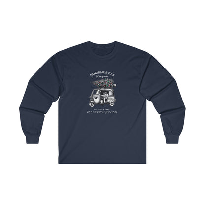 Rickshaw at the Tree Farm II | Adult Long Sleeve