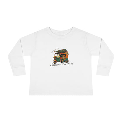 Rickshaw at the Tree Farm | Toddler Long Sleeve