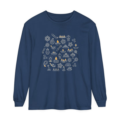 Diwali Diya | Adult Long Sleeve